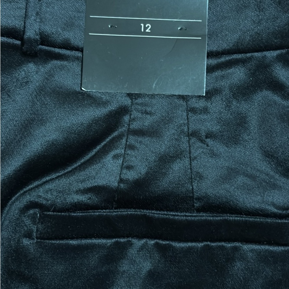 Banana Republic Black Velvet Skirt